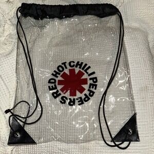 Red Hot Chili Peppers Clear Backpack Bag Perfect For Concerts/Sporting Events B9